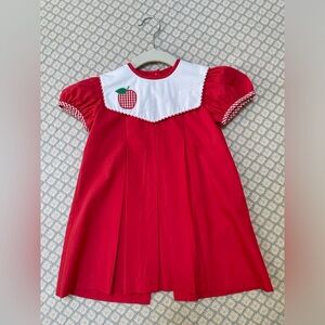 Beaufort Bonnet Size 3T Apple Dress